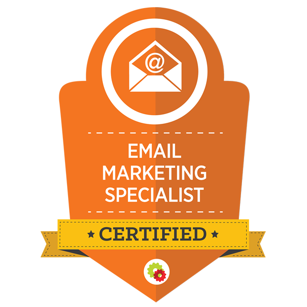 HandsOff Marketing Email Marketing Certification Badge